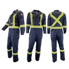 Men's Atlas Guardian AR/FR Navy Coveralls