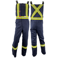 Men's Atlas Guardian Navy AR/FR Bibs 3072NB Men's Atlas Guardian Navy AR/FR Bibs 3072NB