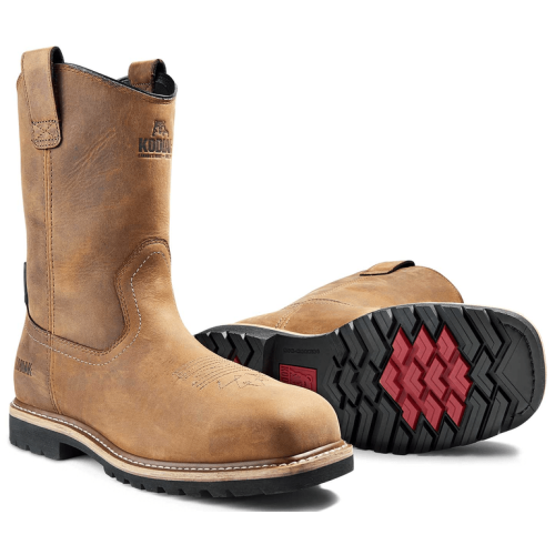 Men's Kodiak Lundbreck Waterproof Square-Composite Toe Wellington Work Boot 837CBN