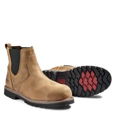 Men's Kodiak Brown McKinney Chelsea Work Boot K4TCBN